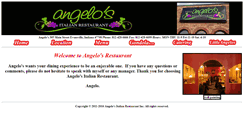 Desktop Screenshot of angelosevansville.com